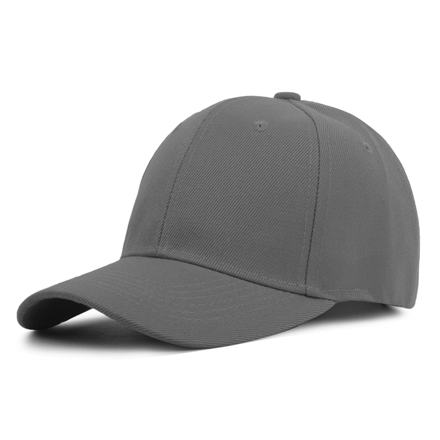 Stock Solid Color Polyester 6-Panel Cap 38