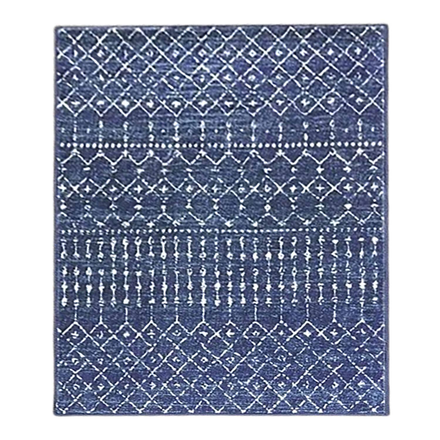 Machine Washable Non Slip Polyester Area Rug 3