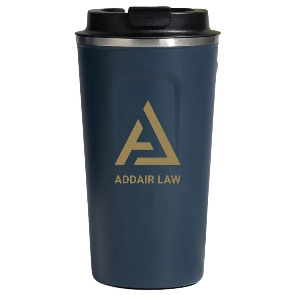 17oz. Insulated Crew-Lid Thermal Coffee Tumbler 1
