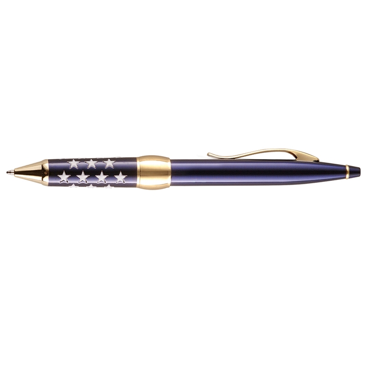 Patriot Brass Ballpoint Pen (Satin Chrome) 3