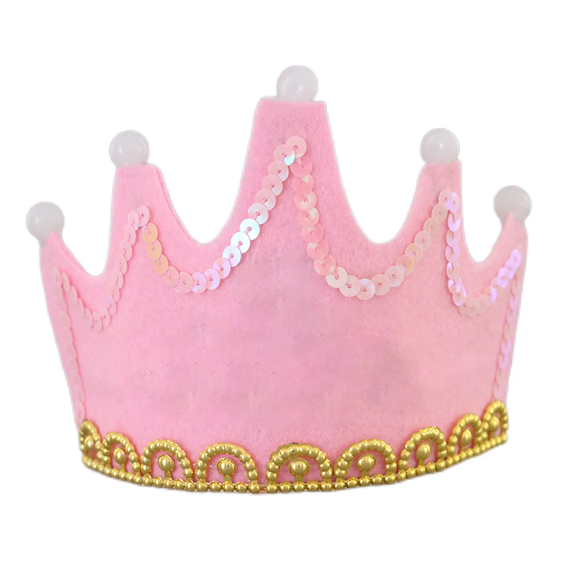 Birthday Glowing Crown Hat 5