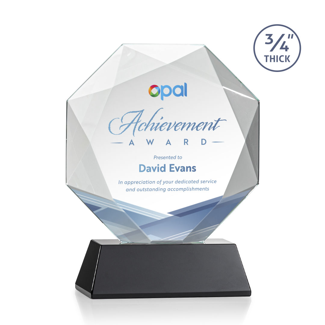 Bradford VividPrint™ Award on Newhaven Base - Black 6
