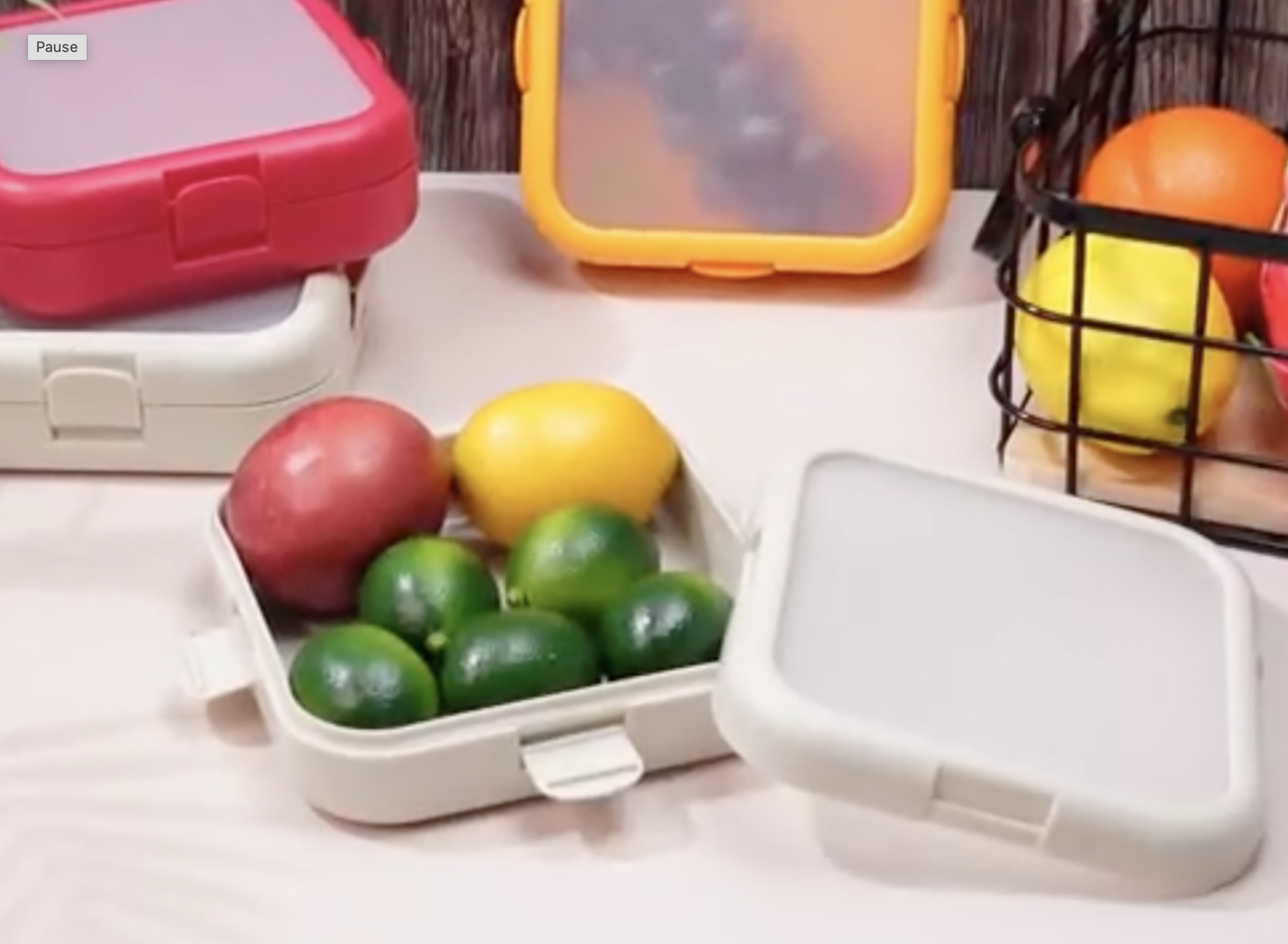 Silicone Fruit Storage Box 9