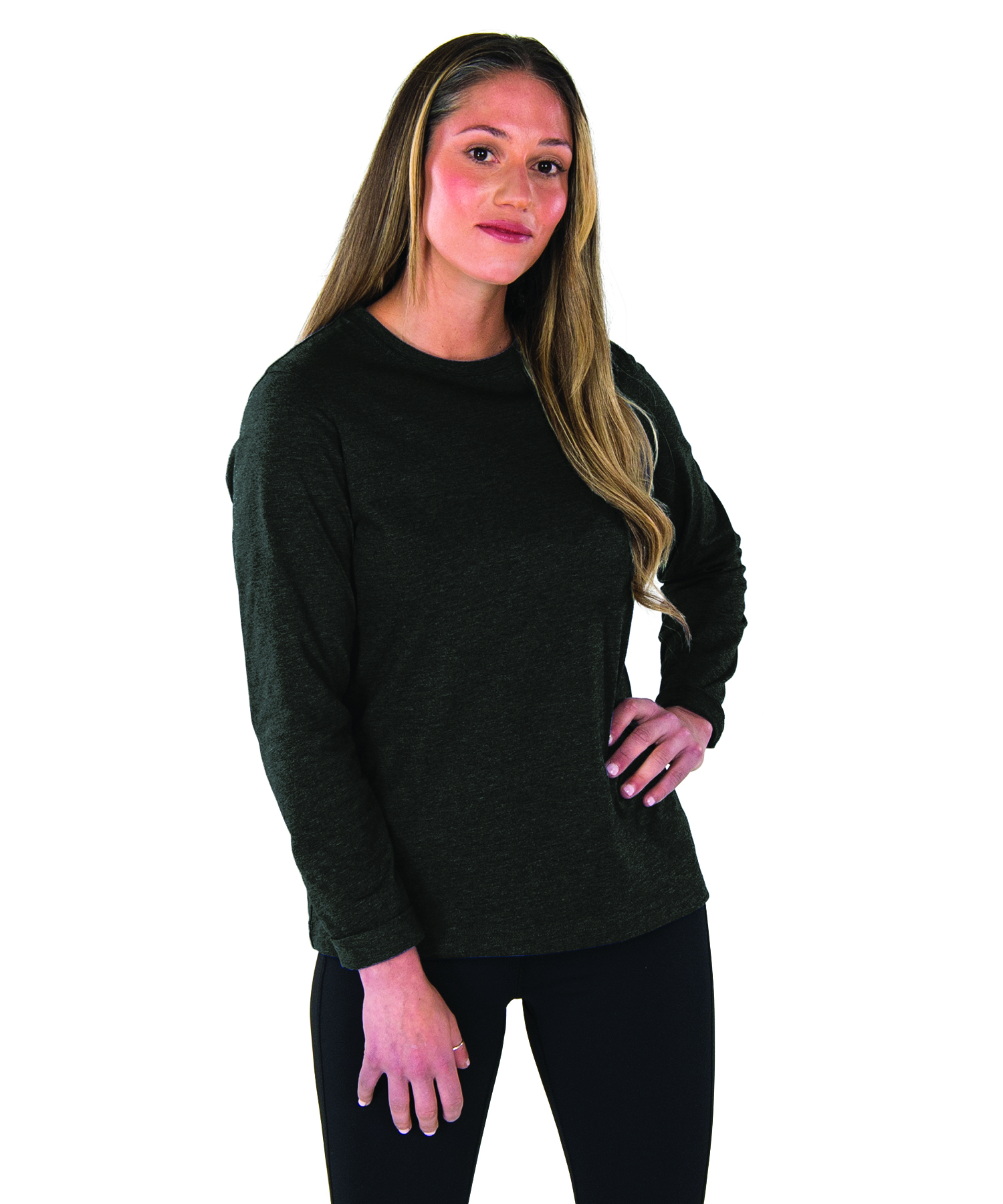Women's Comfort-Core Long-Sleeve Crew 17