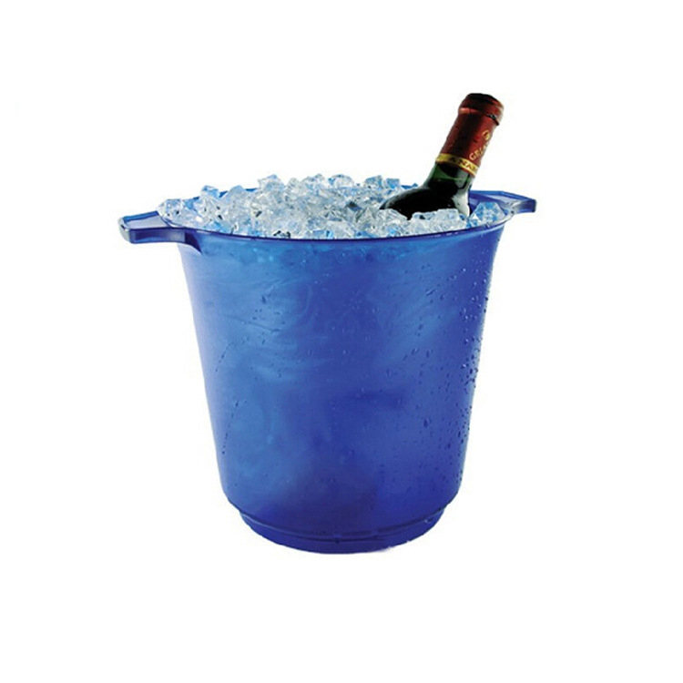 4.5L Large Acrylic LED Gradient Lighted Ice Bucket / Handle 5