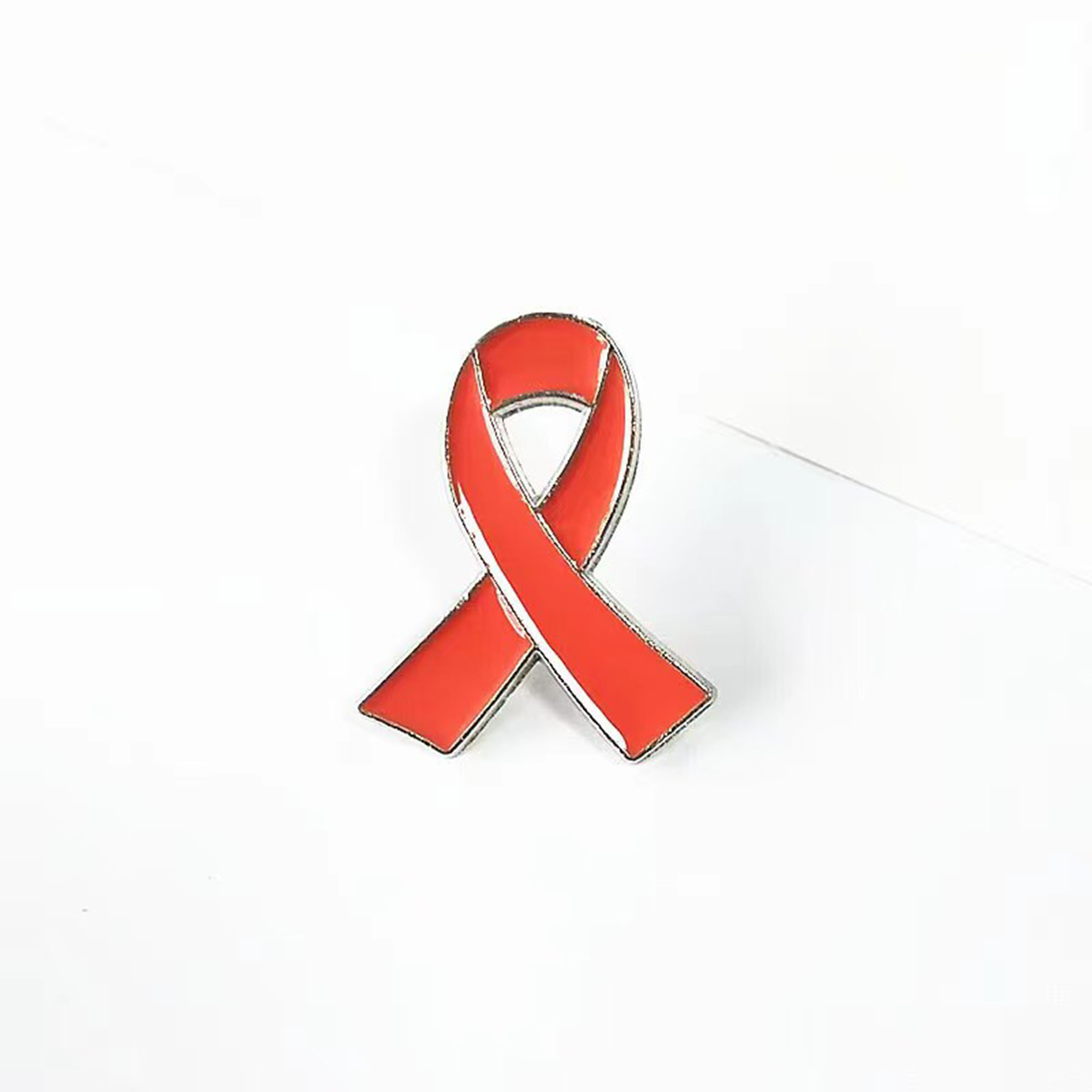 Zinc Alloy Awareness Ribbon Lapel Pin 6