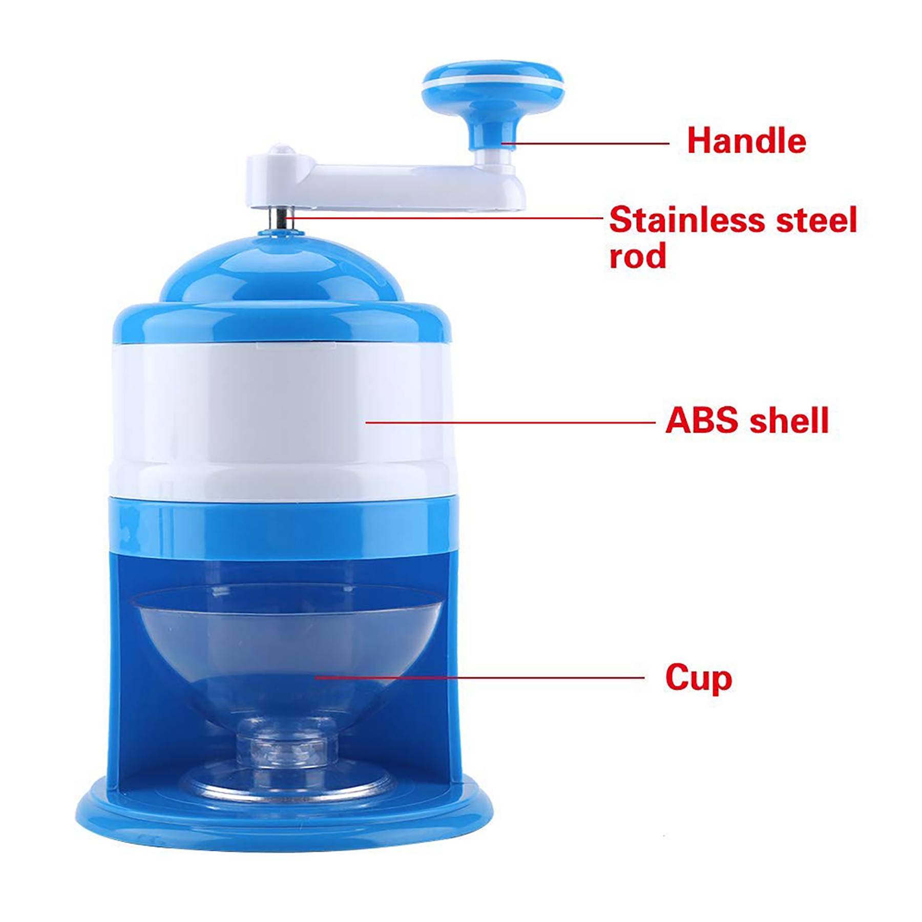 Manual Mini Shaved Ice Maker 5