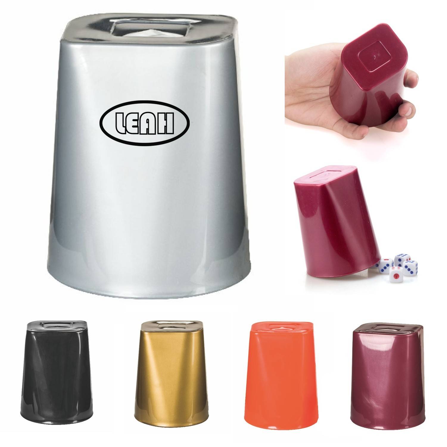 Entertainment Plastic Game Dice Cup 1