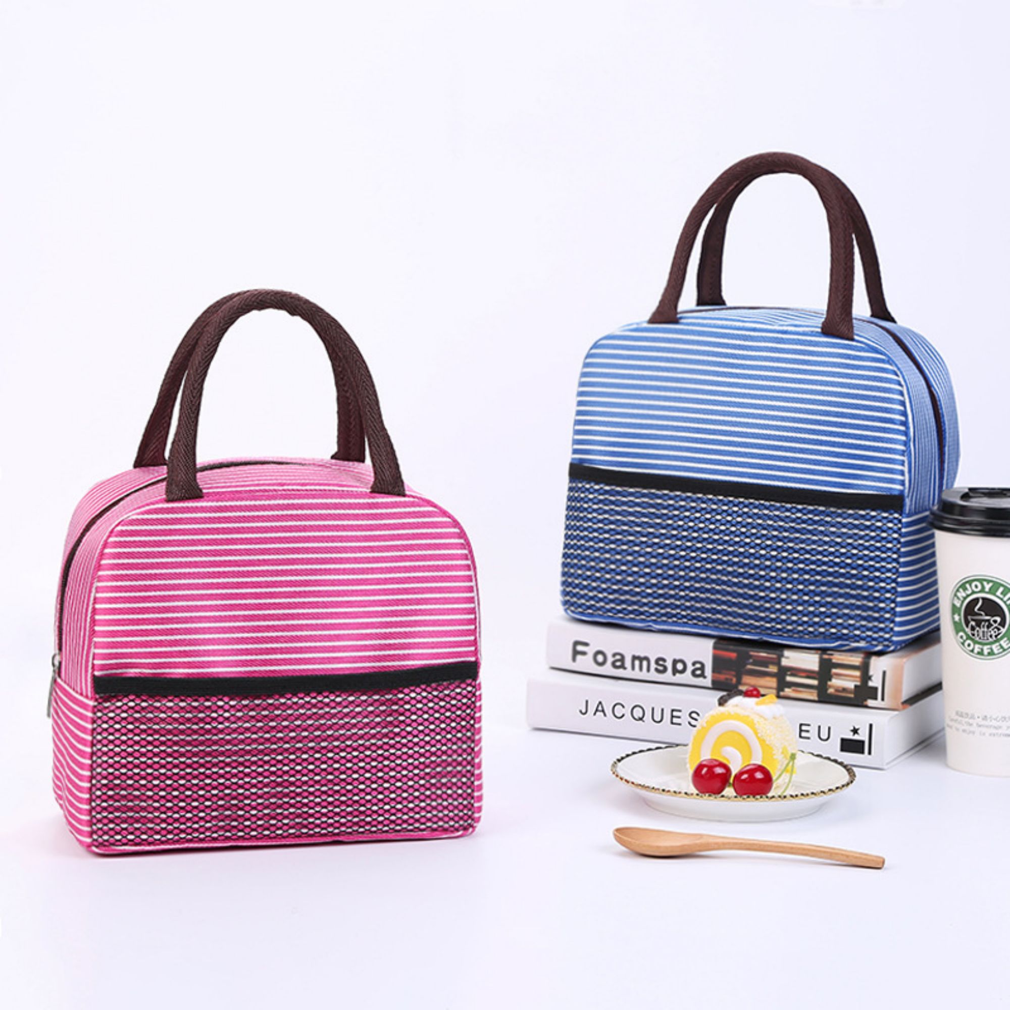 Lunch Cooler With Zip Closure 3