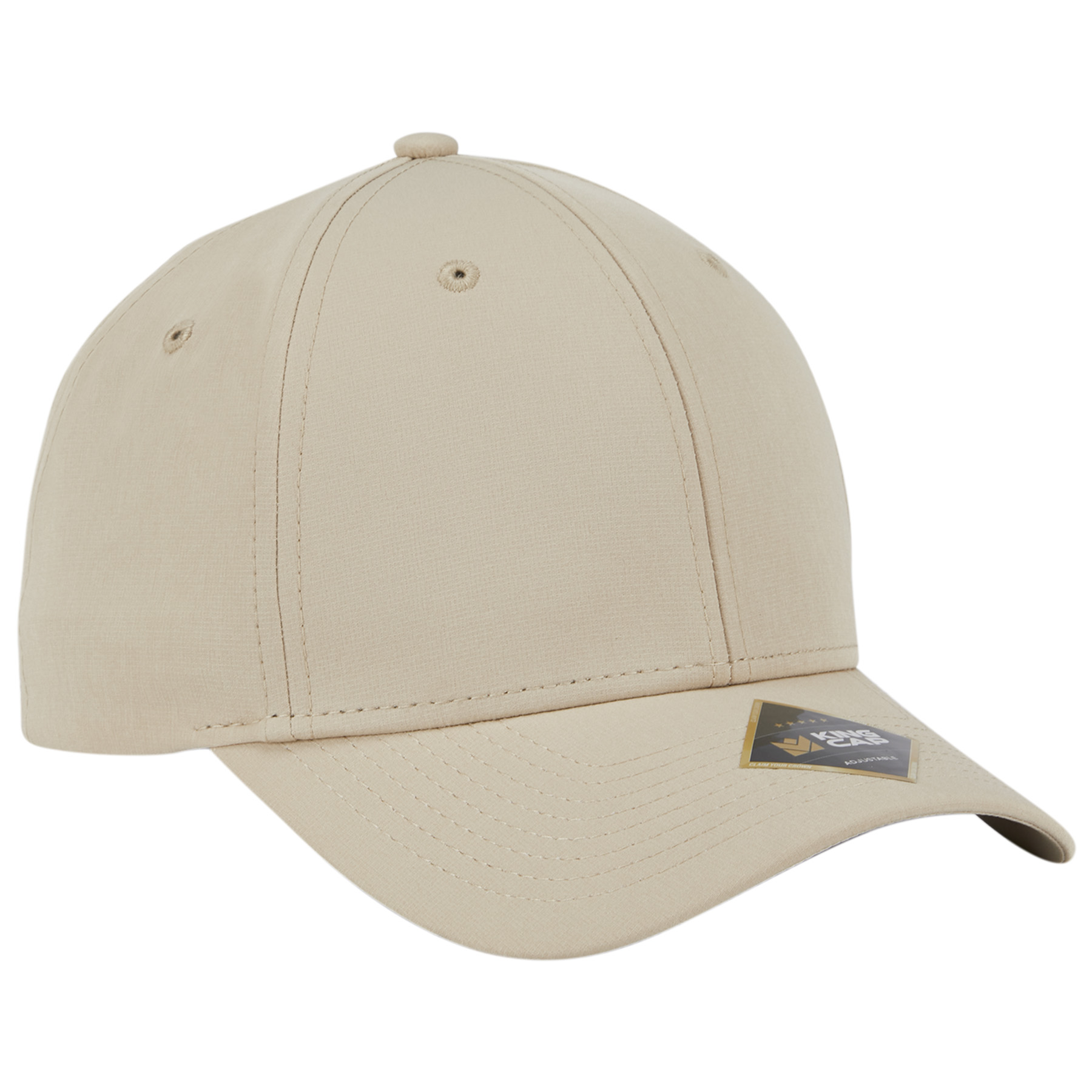Crest 6-Panel Cap - Sustainable Fabric 3