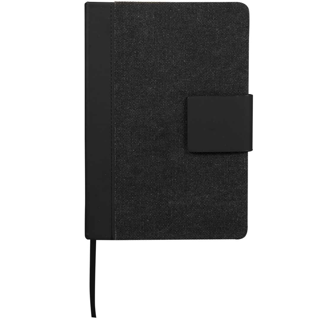 5.5" x 8.5" FSC® Recycled Canvas Bound Notebook 20