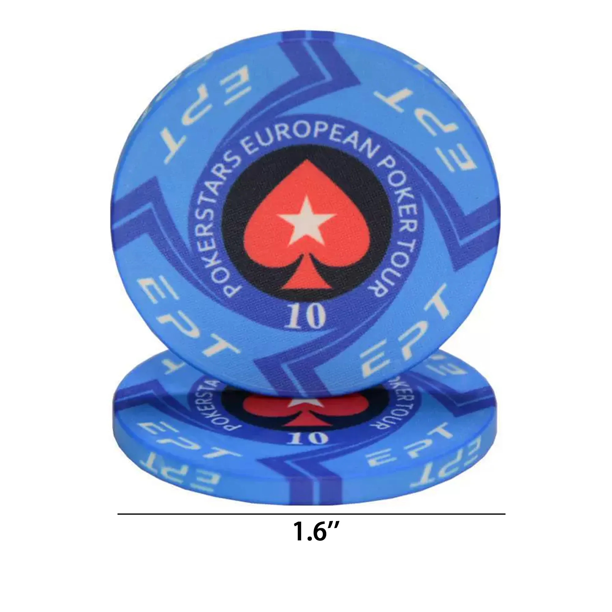 Full-Color Ceramic Poker Chip (MOQ 50) 4