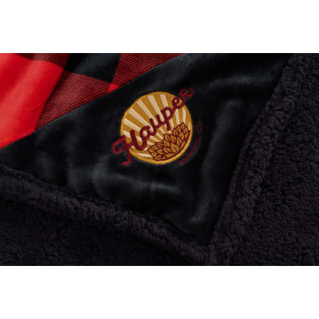Field & Co.® Buffalo Plaid Sherpa Blanket 41