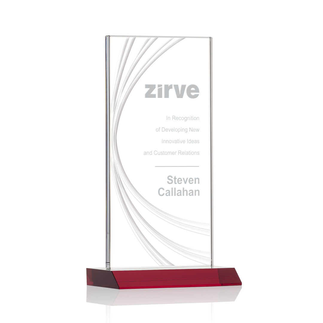 Hawkins Liquid Crystal™ Award - Red 3