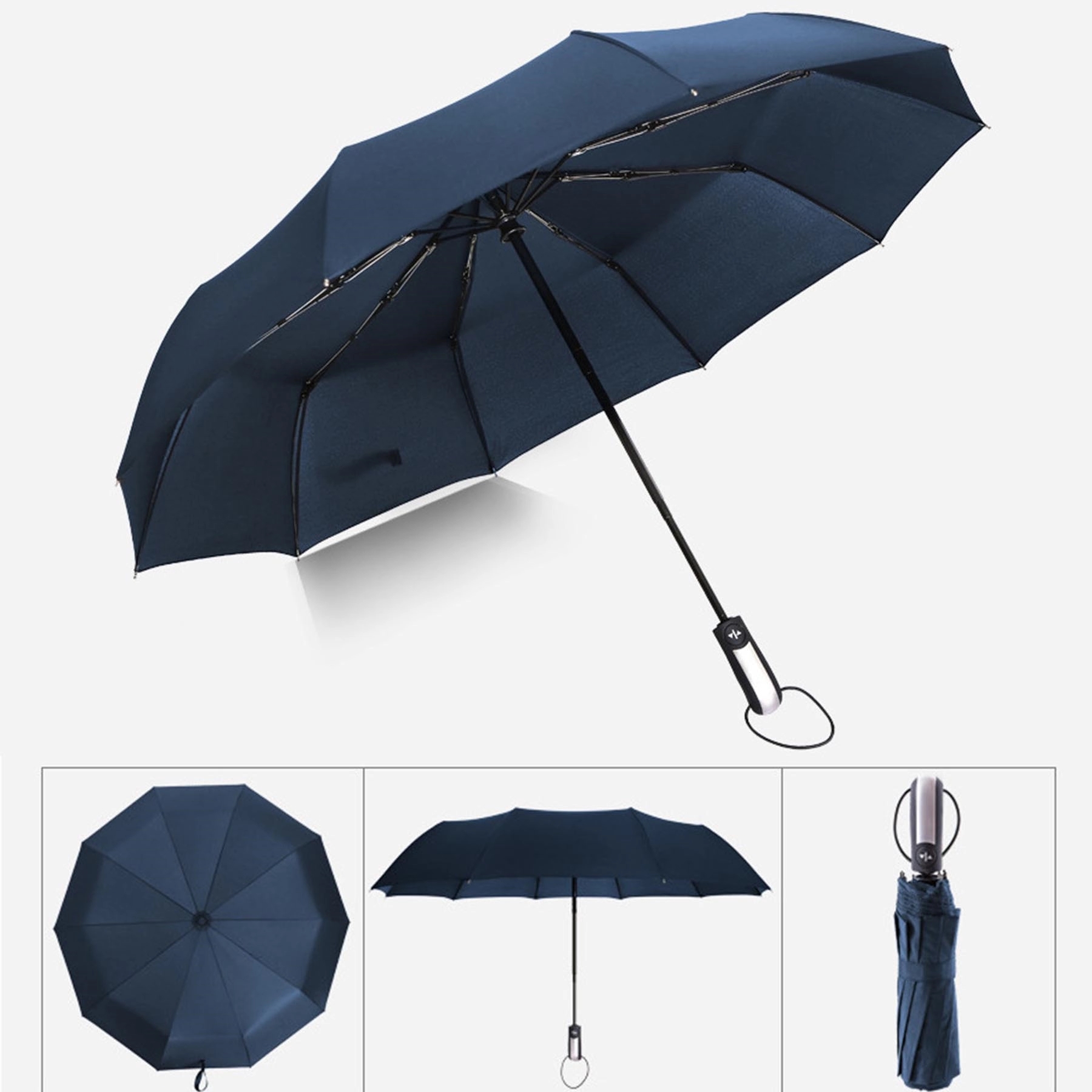 10 Ribs Automatic Umbrella 4