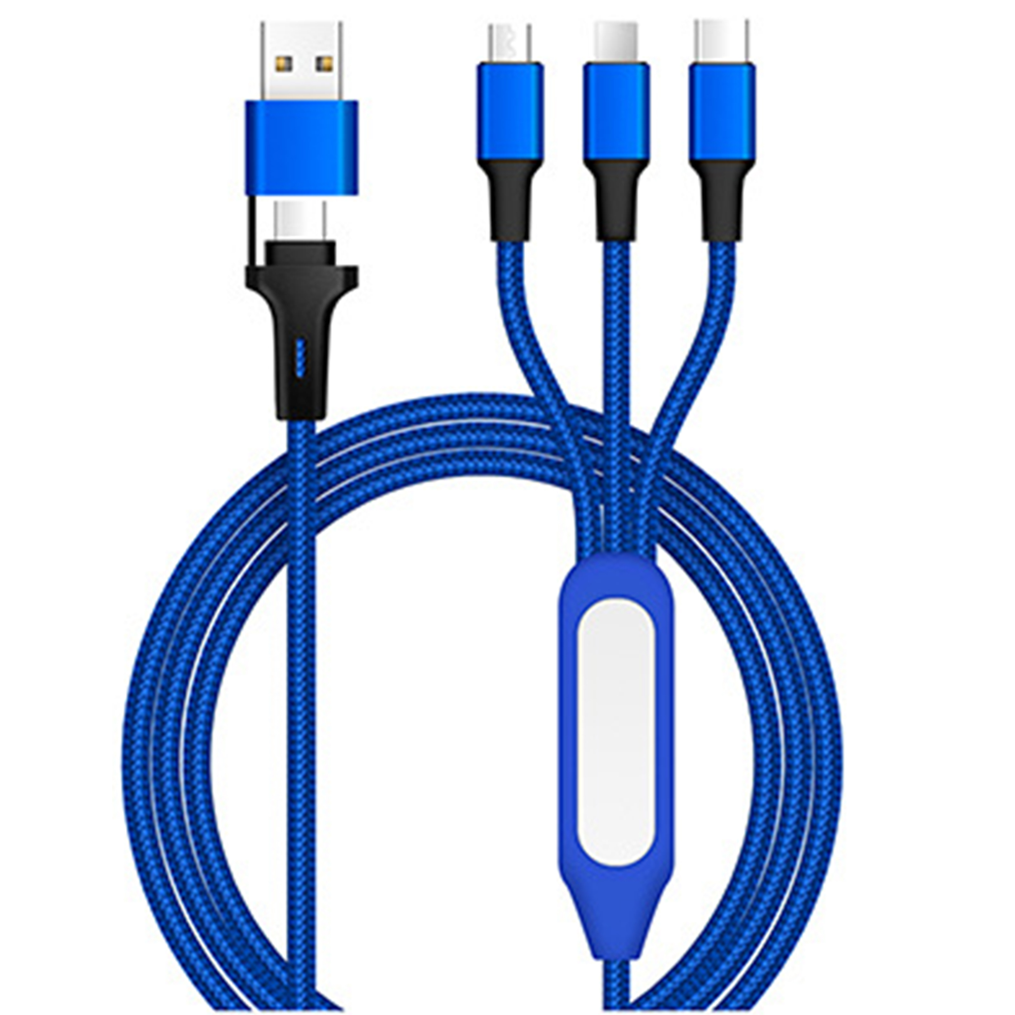 5-in-1 Nylon Braided Data and Charging Cable 3