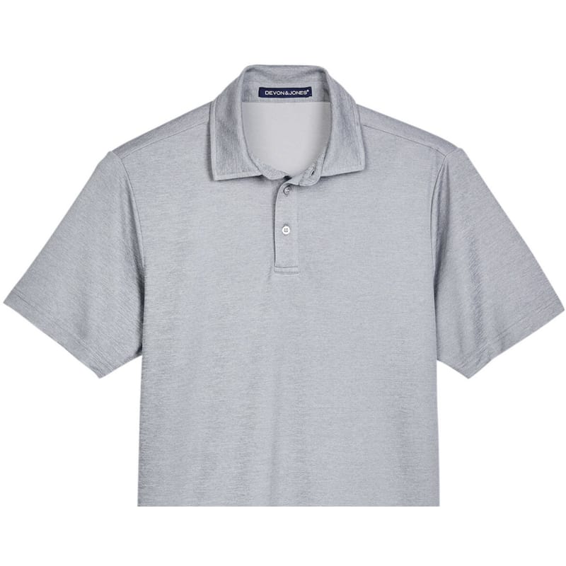 Devon & Jones CrownLux Performance™ Men's Address Melange Polo 20