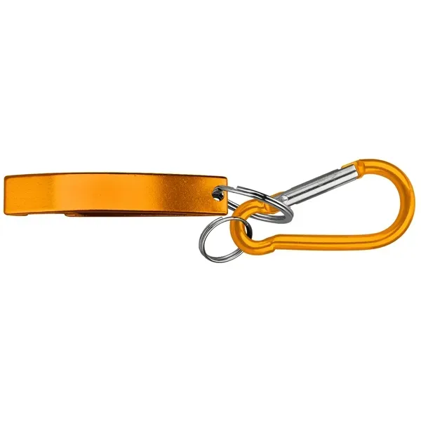 Bottle Opener w/ Split Key Ring & Carabiner 4
