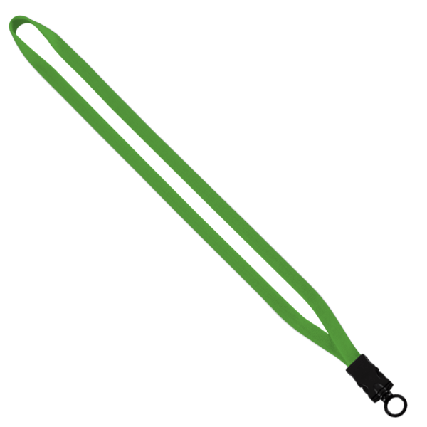 1/2" Cotton Lanyard with Plastic Snap-Buckle Release & O-Ring 11
