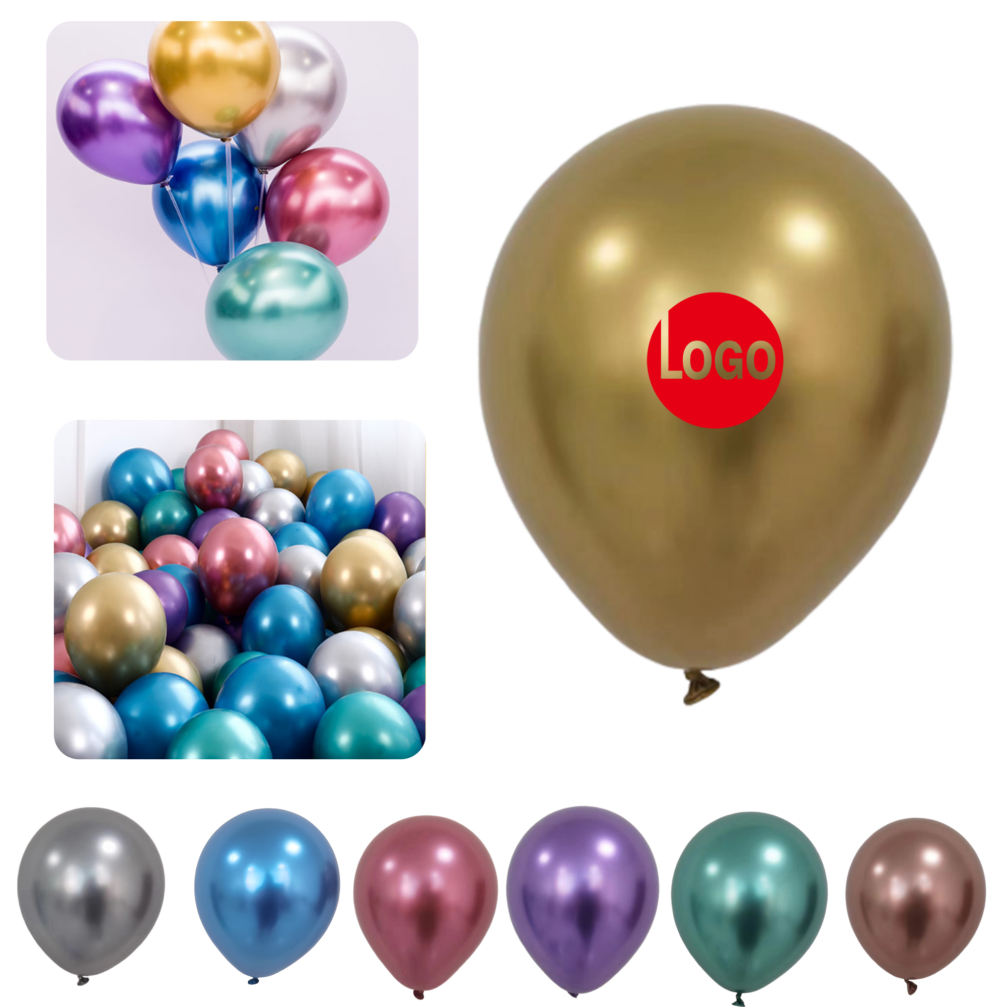 Environmentally 13" Custom Latex Balloons 2