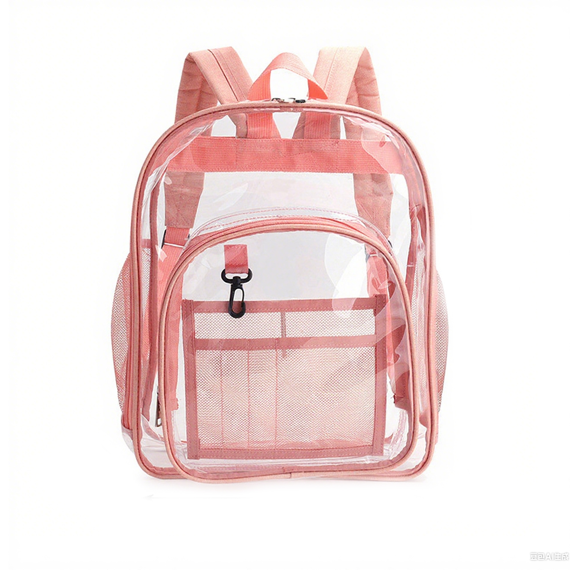 Clear Vinyl Shoulder Backpack 12" Length X 6" Width X 16" Height 5