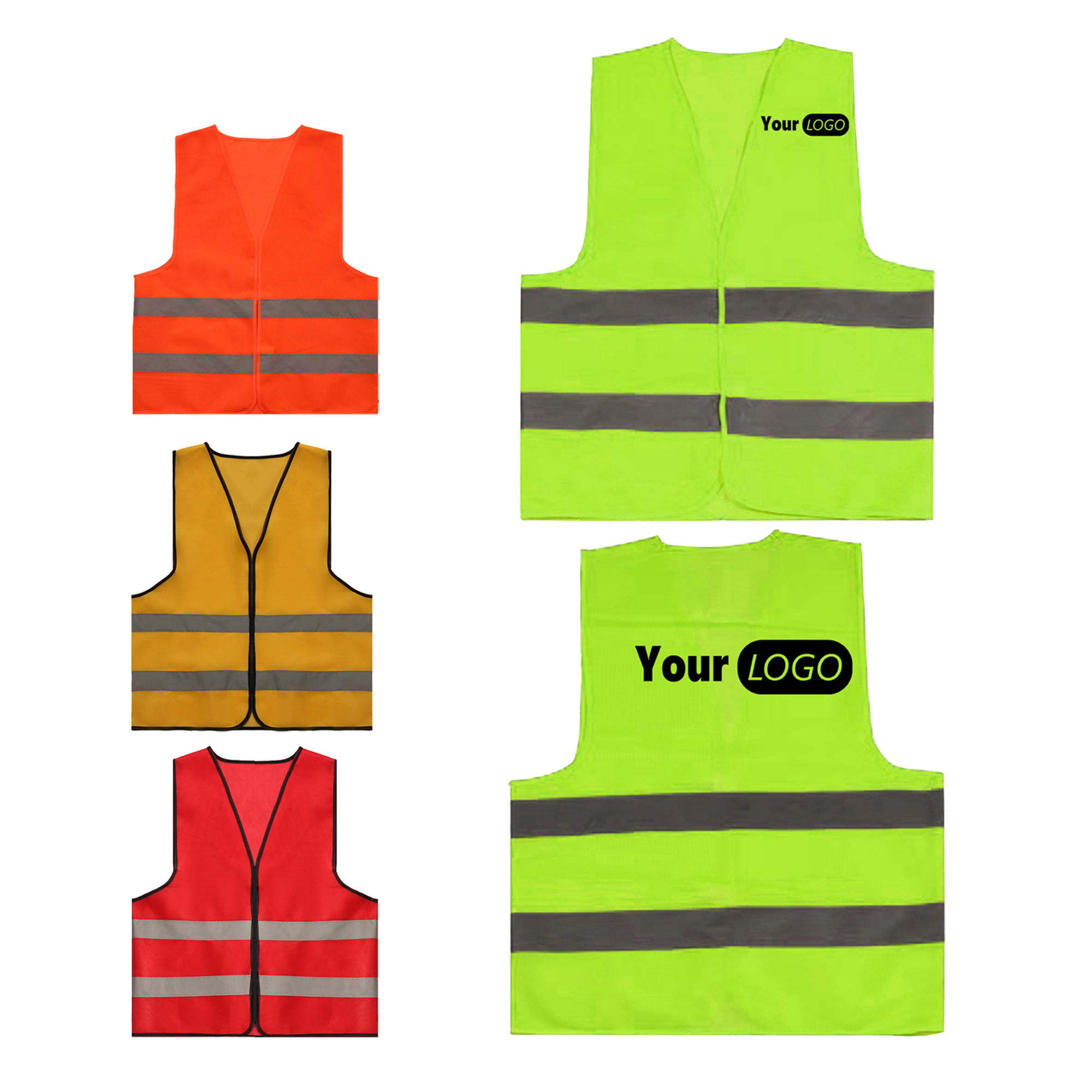 Polyester XL High Visibility Vest 3
