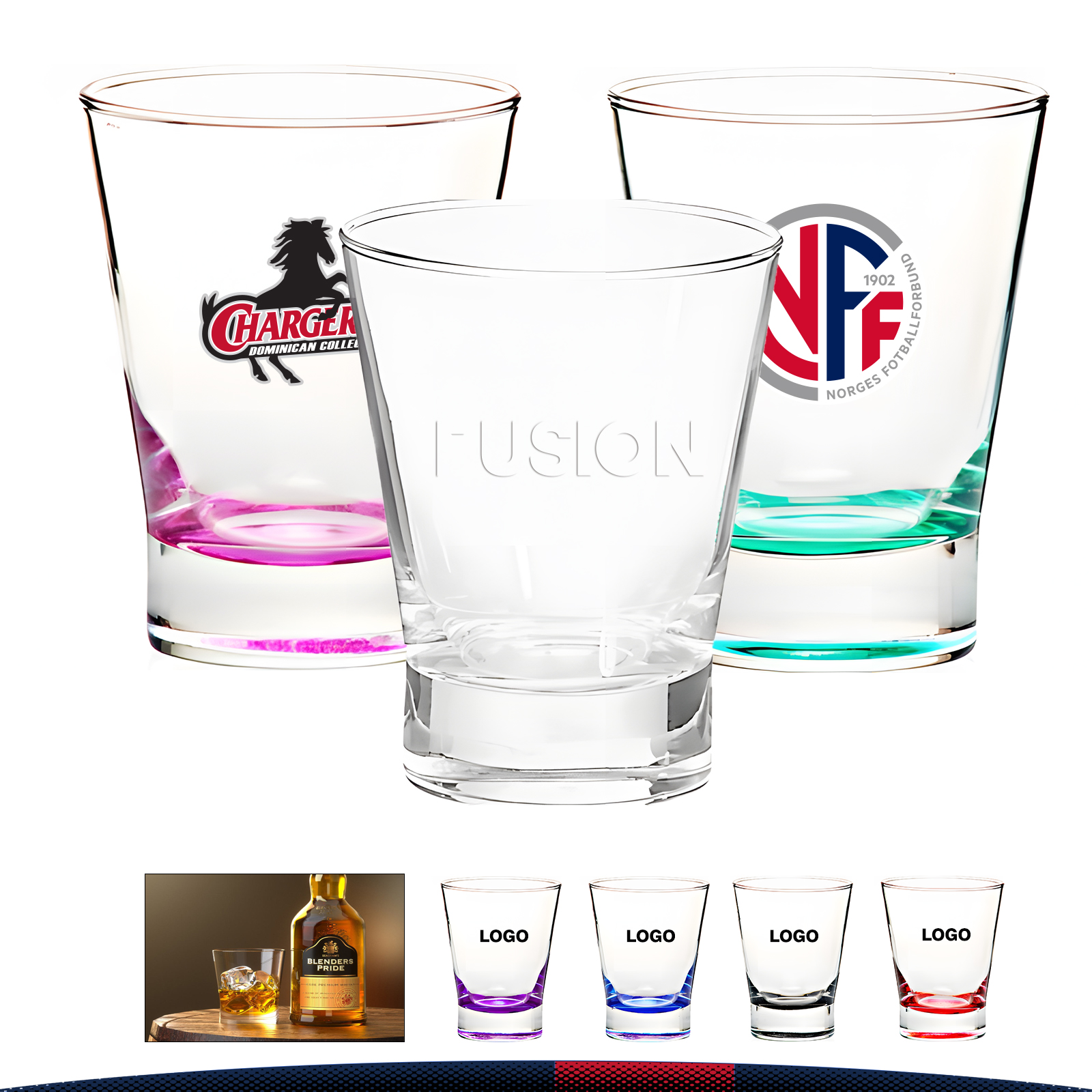 12 oz. Cambrie Whiskey Glasses 6