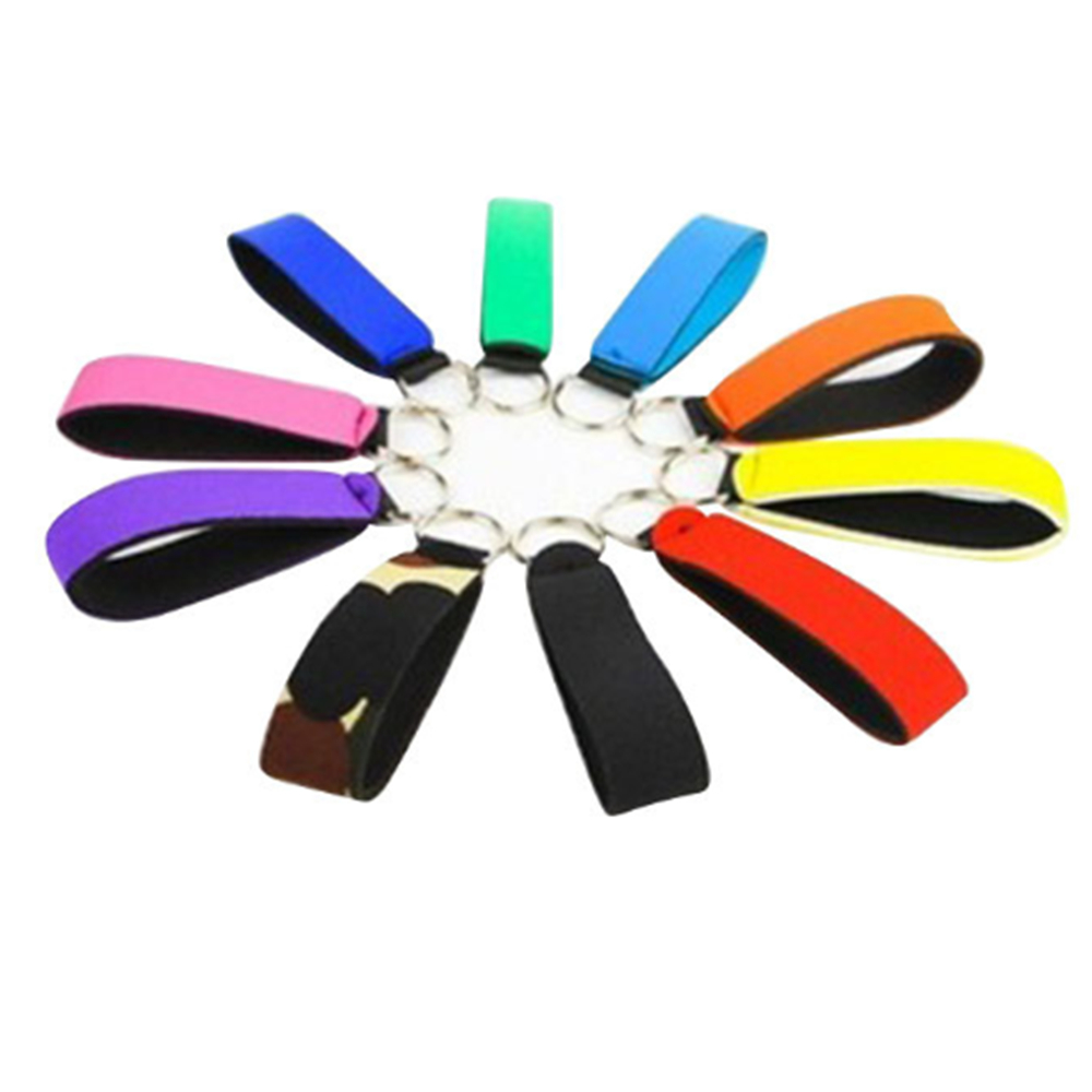 Neoprene Key Wristband w/Key Ring 2