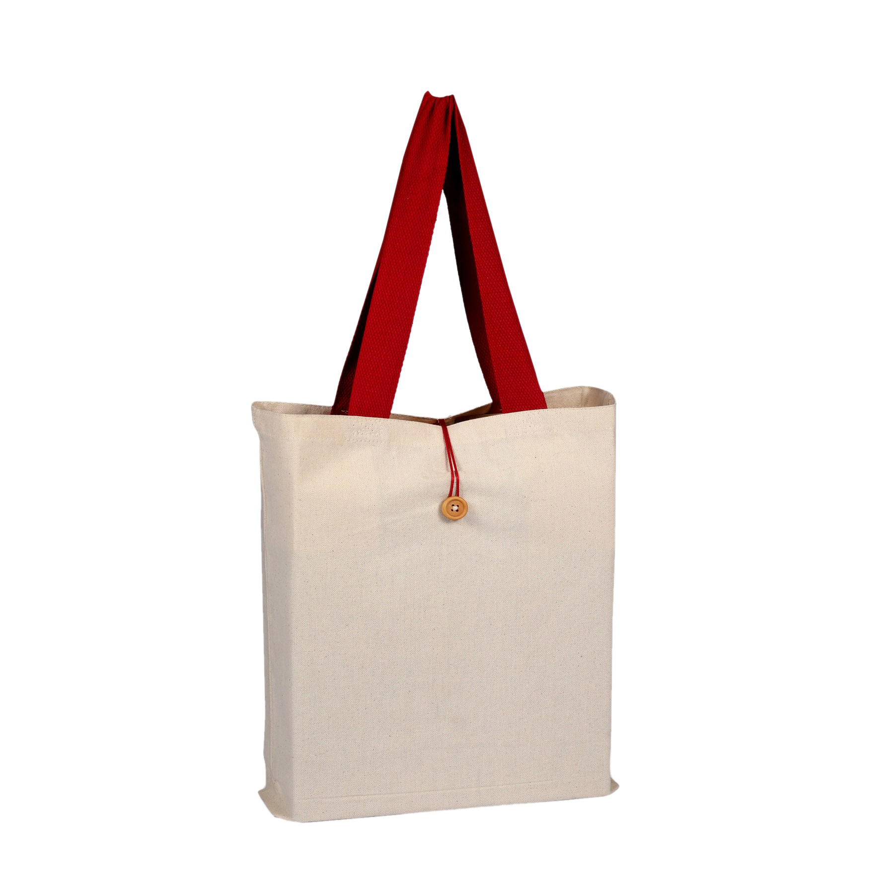 12 oz. QTEES BUTTONUP TOTE W C HANDLE 4