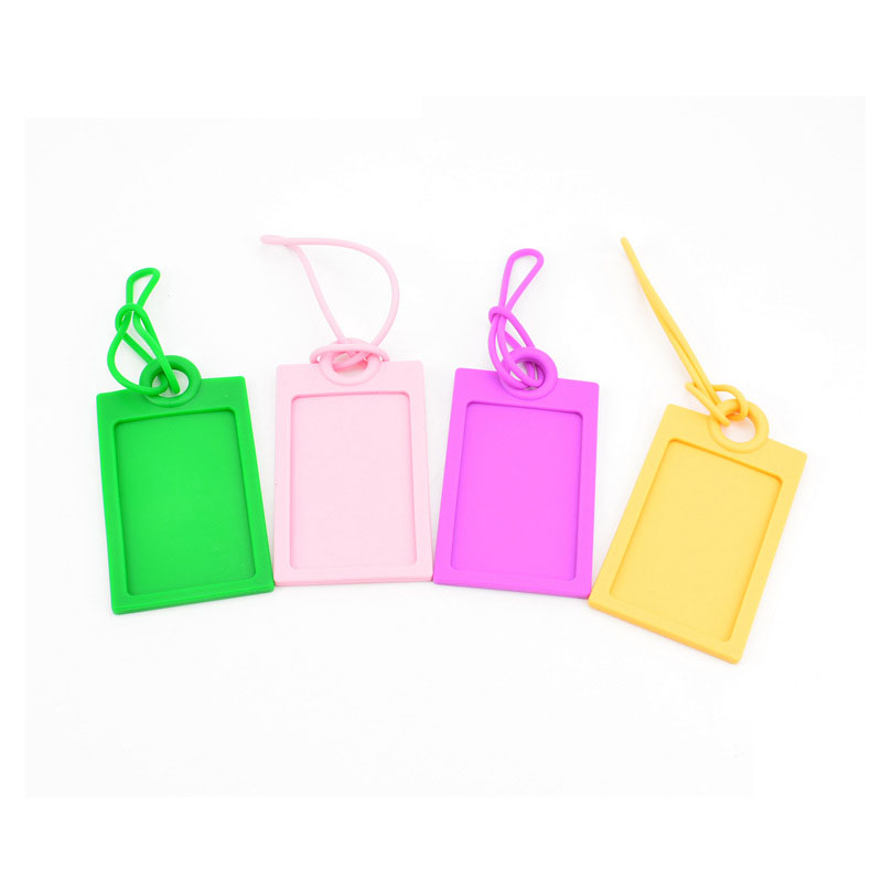 Silicone Luggage nameplate 2