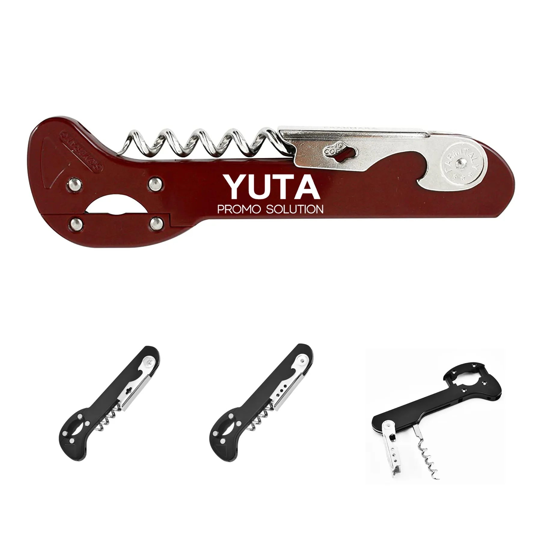 Boomerang Corkscrew Wine Opener With Built In Foil Cutter 2