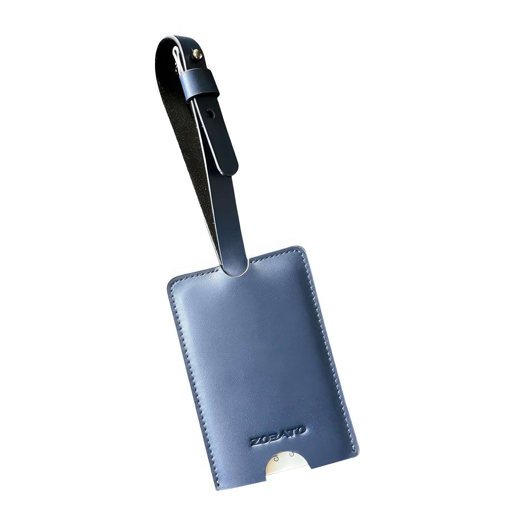 Leather Luggage Tag for Suitcase 3