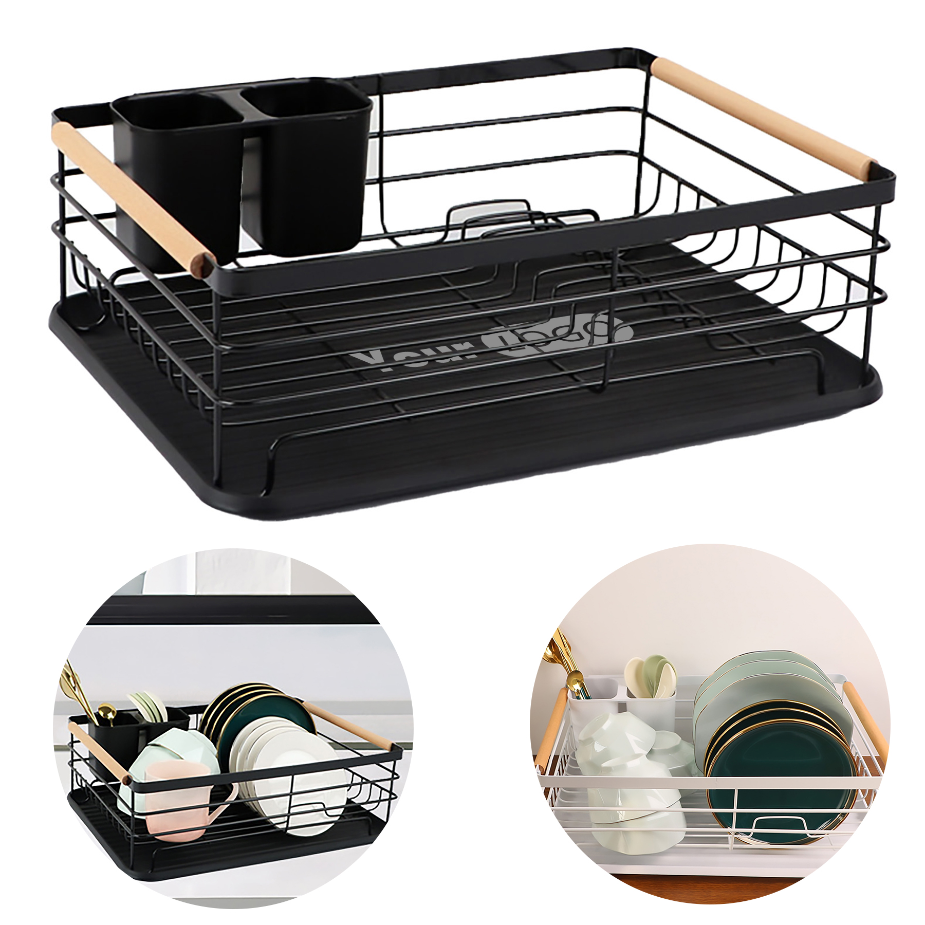 Metal Kitchen Cutlery Storage Rack 2