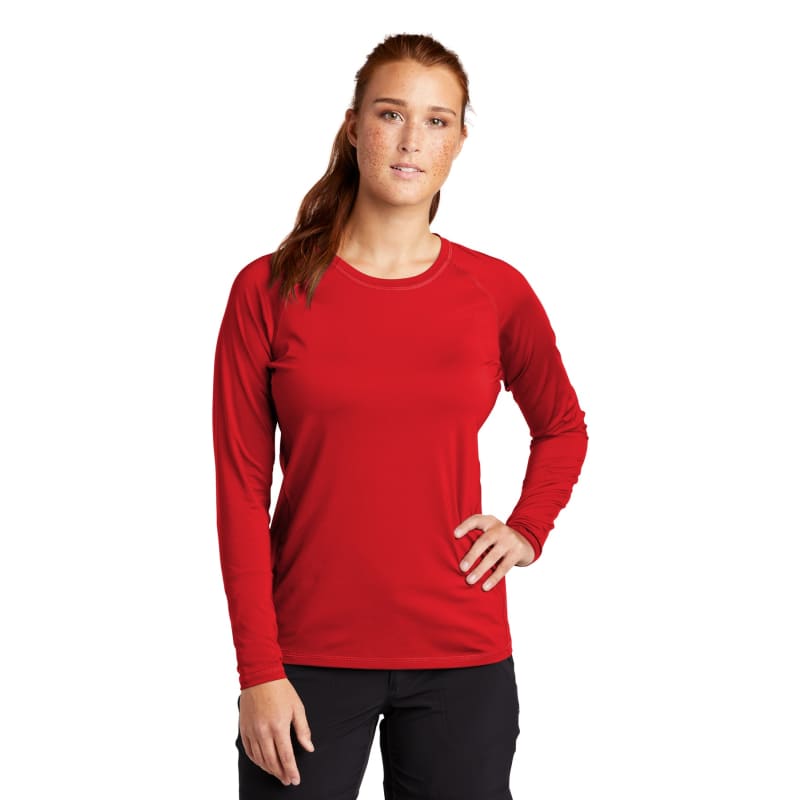 Sport-Tek Women's Long Sleeve Rashguard Tee. 27