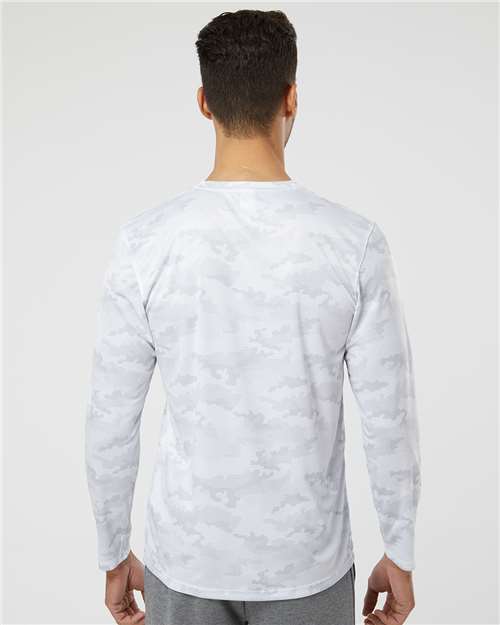 Unisex Pompano Performance Camo Long Sleeve T-Shirt - 217 16