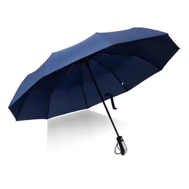2-In-1Auto Led Inverted Umbrella With Reflector 4