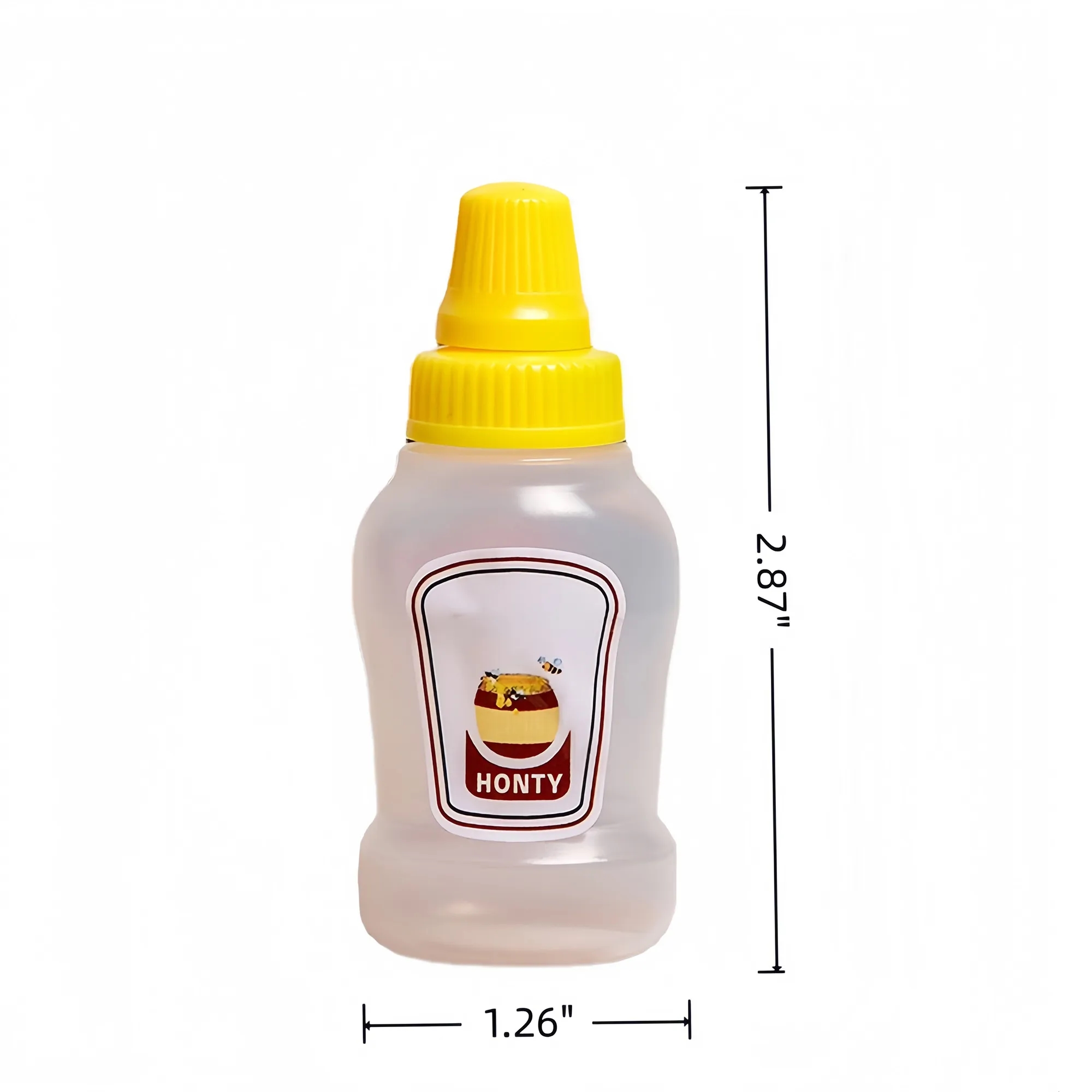 Mini Portable Sauce Dispenser Bottle 4-Pack 2