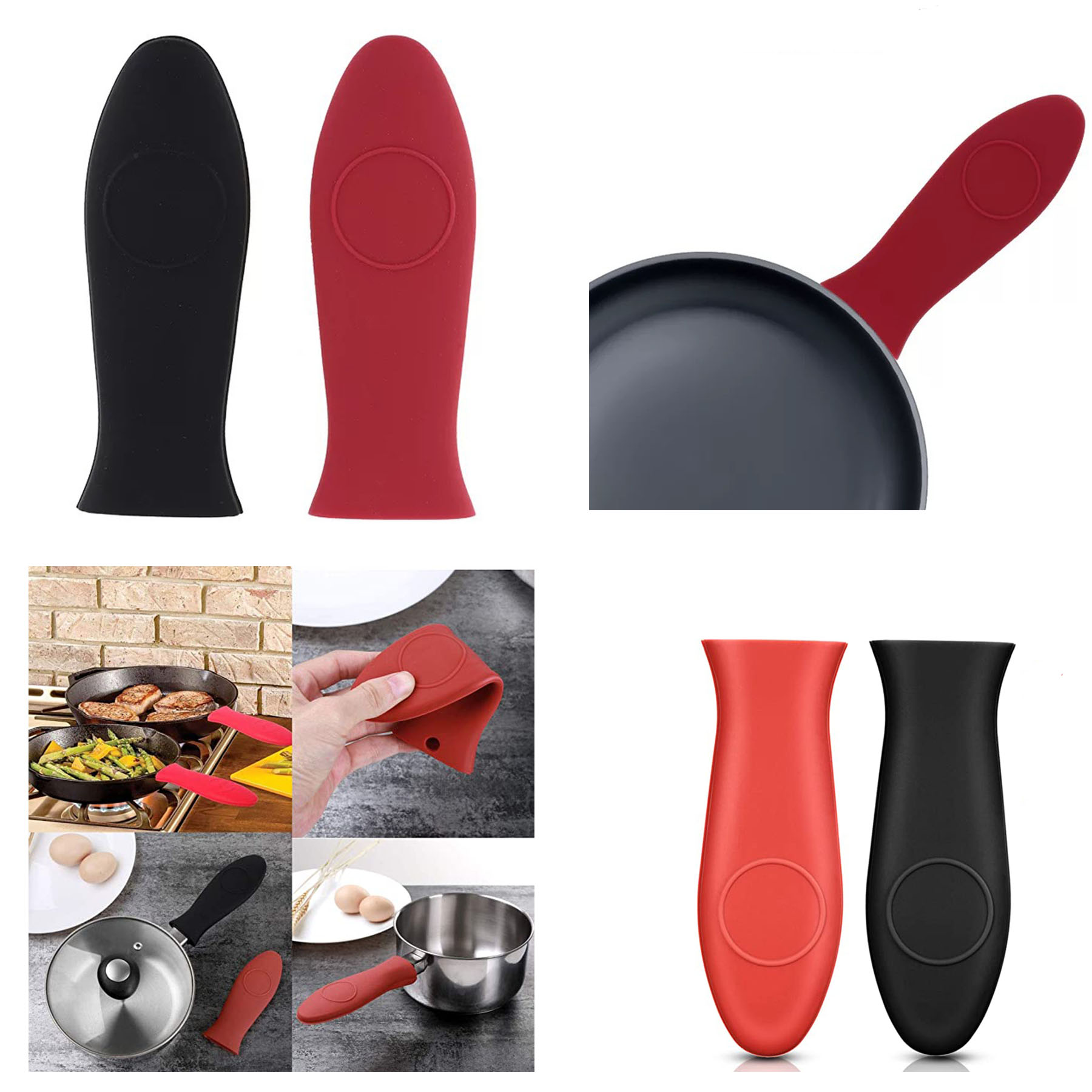 Color Anti-Scalding And Non-Slip Soft Pot Handle Cover 2