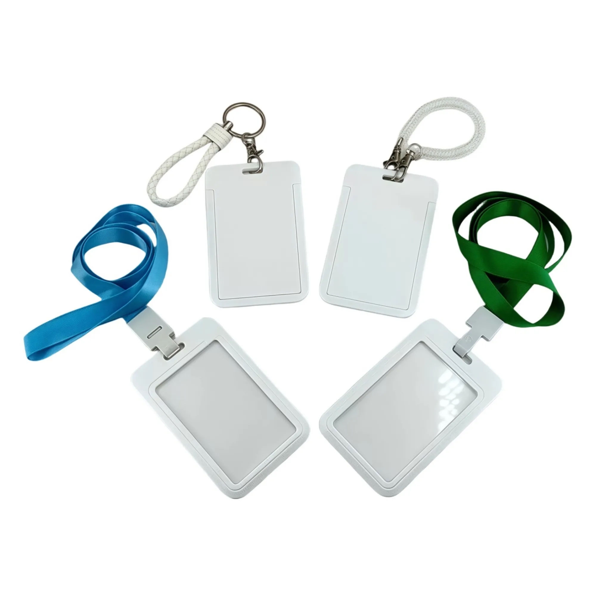 Sliding ID Badge Holder with Clear Window 1