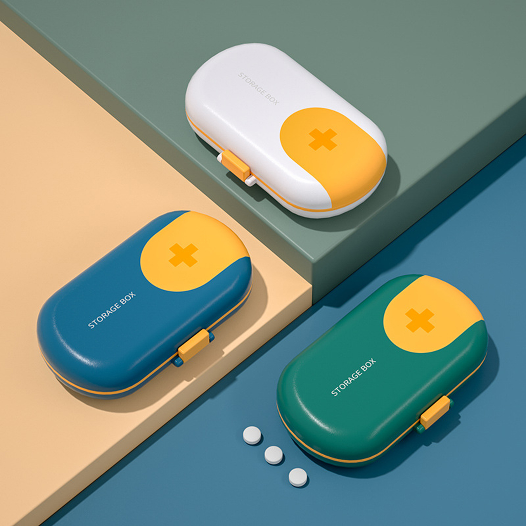 High Quality Travel Pill Organizer 3