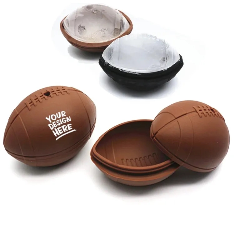 3D Football Ice Mold 3