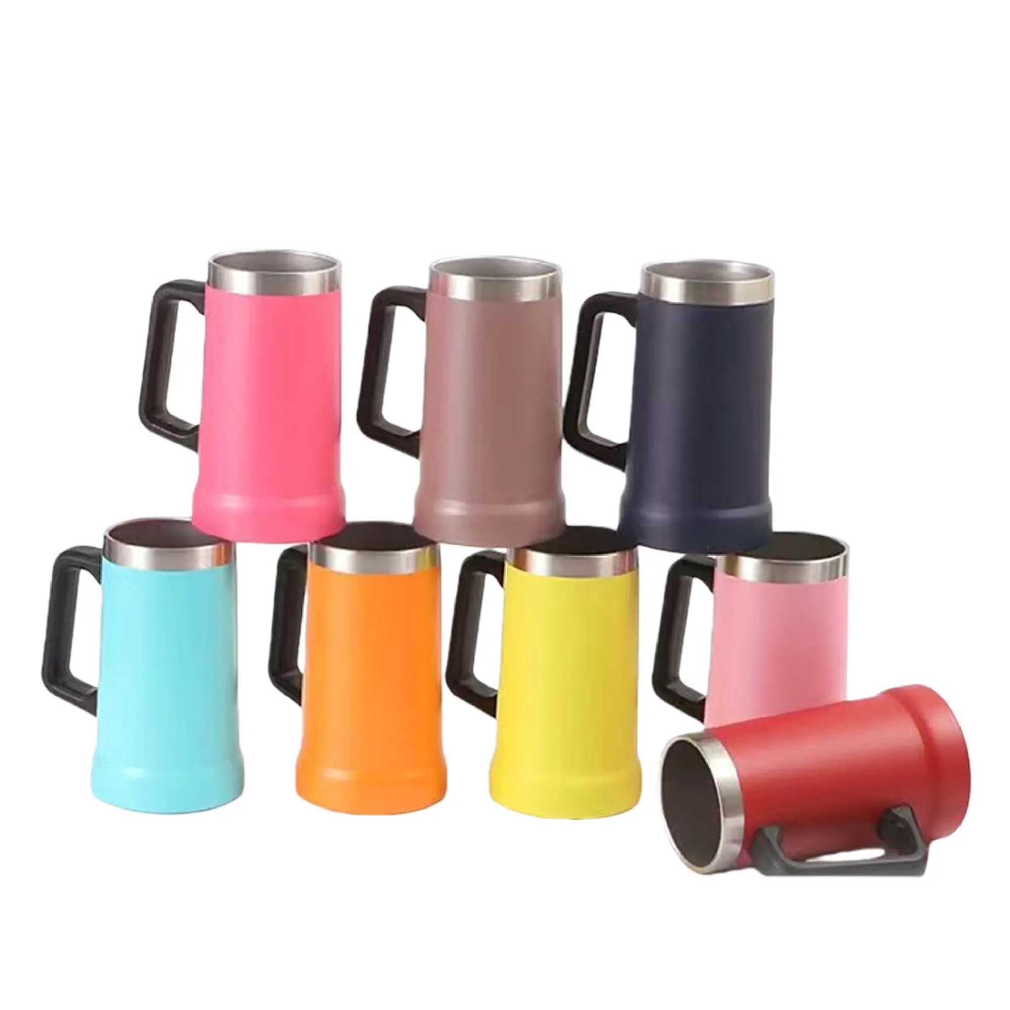 24 oz Stainless Steel Beer Mug 5