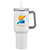 Novo Combo 20 oz Vacuum Insulated Stainless Steel Mug and Screw-On 12 oz Can Cooler 12