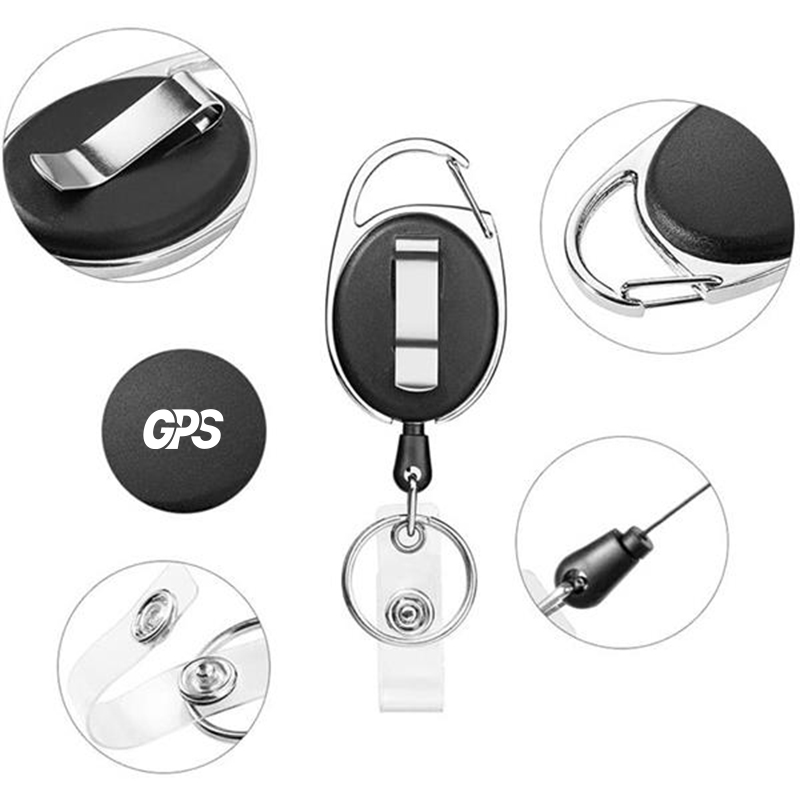 Blank Oval Metal Flat Badge Reel 2