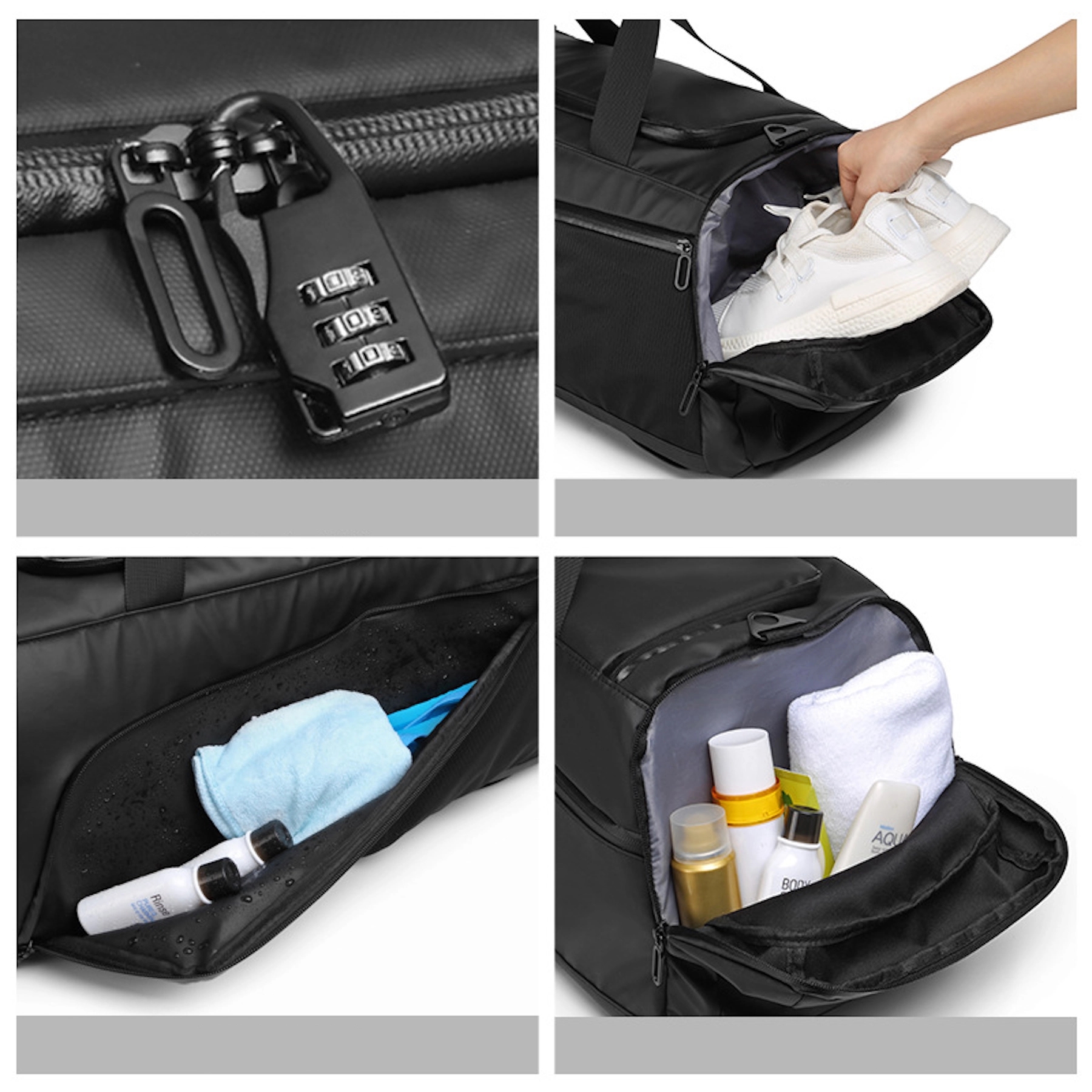 Waterproof Sports Bag For Ball With Shoe Compartment 3