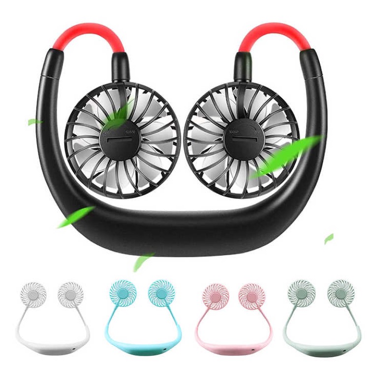 Hand Free Portable Neck Sports Fans 1