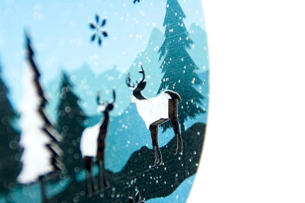 Christmas creative LED ornaments 5