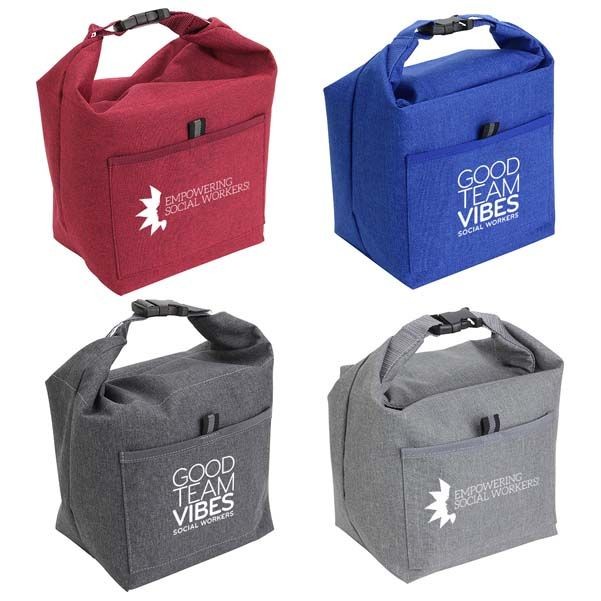 Everyday Insulated Lunch Cooler Bag ( 7.5" X 13" X 6" ) 4