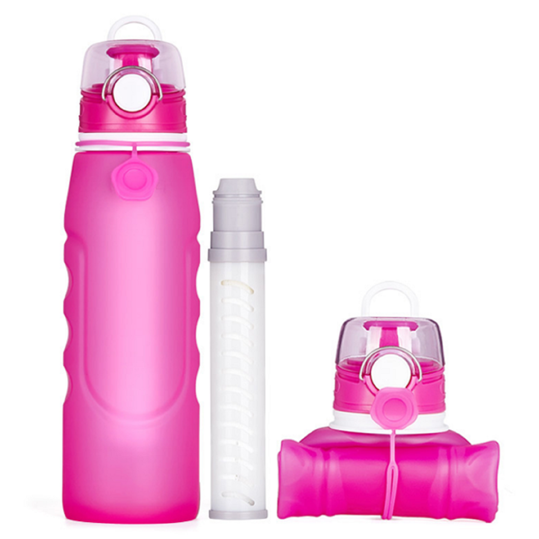 25 oz Sport Water Filter Bottle with Straw 6