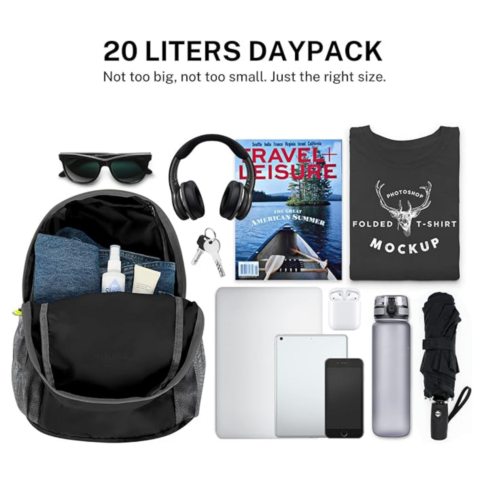 Ultra Lightweight Packable Backpack 4